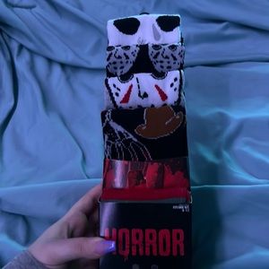 Jason and freddie kruger socks
